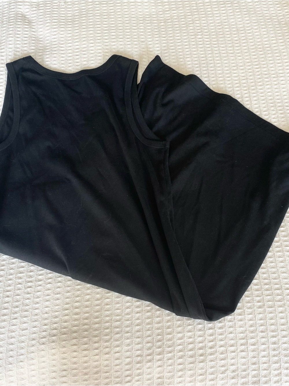 Universal Thread Black Women's Sleeveless Midi Dress - Picture 4 of 5